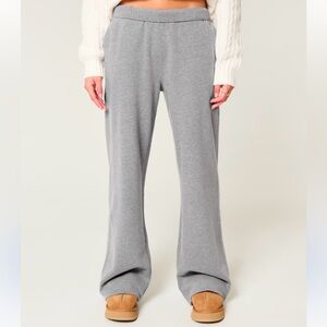 Hollister wide leg sweatpants